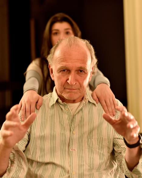 Marta Bogosavljević i Svetozar Cvetković u predstavi Kako sam naučila da vozim, Milano 2026