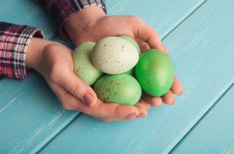 Zelena uskršnja jaja