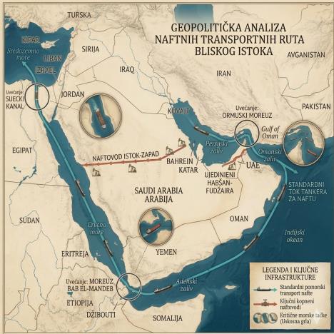 Saudijska Arabija, Bab el Mandeb, Ormuski moreuz, Iran, nafta