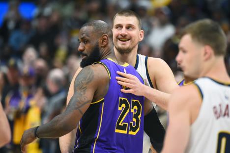 Nikola Jokić i Lebron Džejms