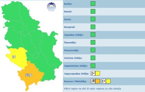 RHMZ vremenska prognozza