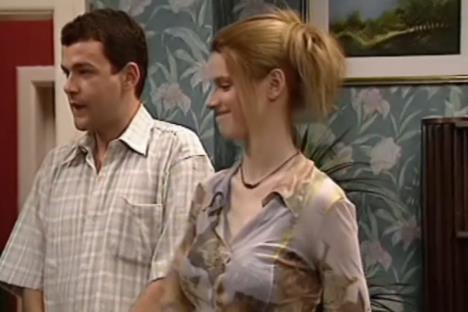 Mina Lazarević i Nebojša Glogovac u seriji Porodično blago