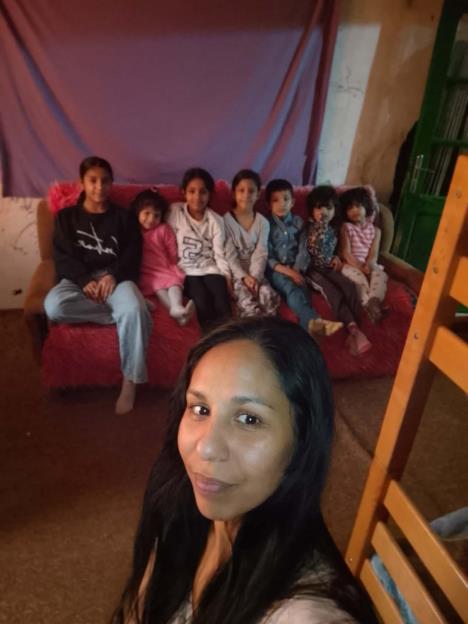 Aleksandra Bunić s decom