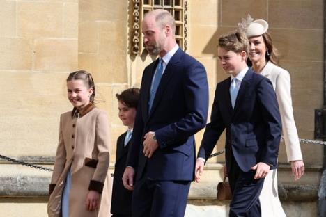 Britanska kraljevska porodica na uskršnjoj službi 2026