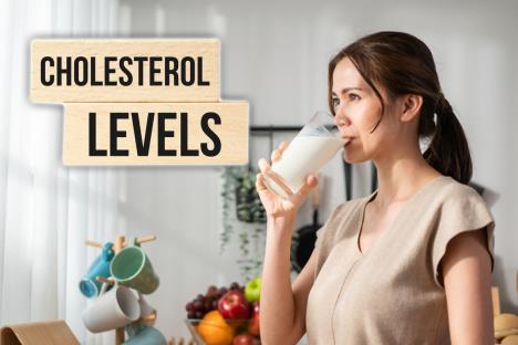 mleko, holesterol