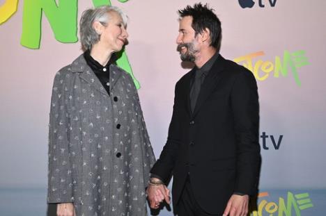 Kijanu Rivs i Aleksandra Grant na premijeri filma Outcome