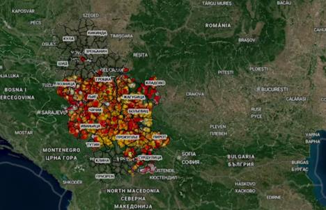 Mapa klizišta u Srbiji