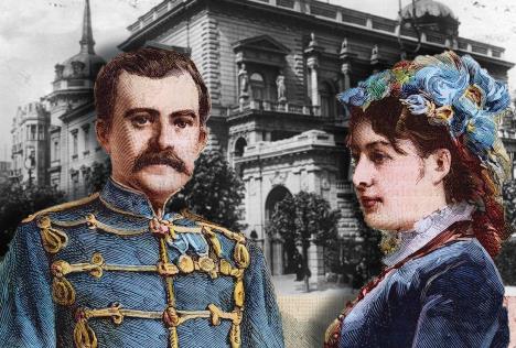 kraljica Natalija Obrenović i kralj Milan Obrenović