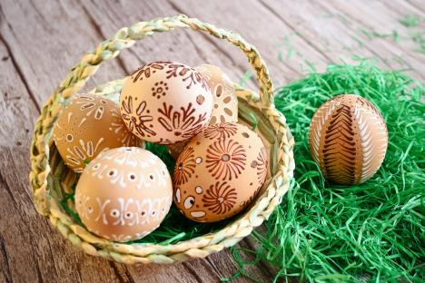 šaranje jaja voskom - pre kuvanja