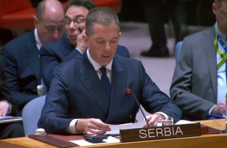 Marko Đurić predstavlja Srbiju na sednici Saveta bezbednosti UN