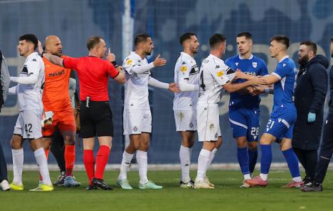 Novi Pazar - Partizan, tuča