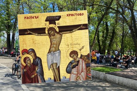 Lepo sunčano vreme, ikona Hristovog raspeća
