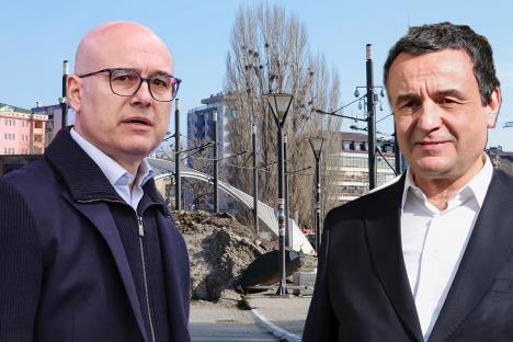 Miloš Vučević i Aljbin Kurti