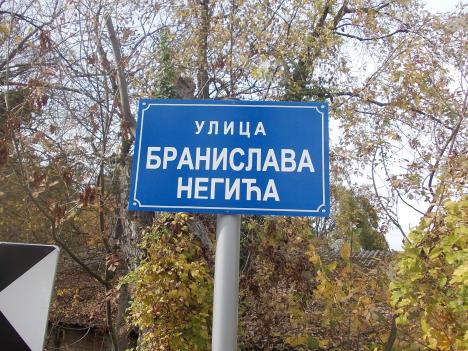 Ulica Branislava Negića