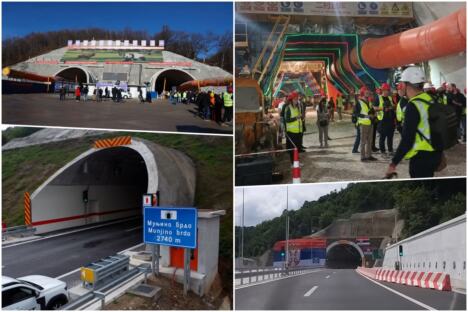 Iriški venac, Laz tunel, Manajle tunel