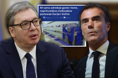 Aleksandar Vučić Sando Goci N1