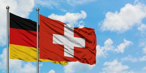 nemačka i švajcarska zastava