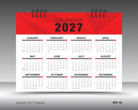 Kalendar za 2027. godinu