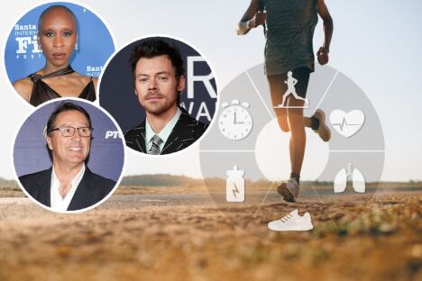 Hari Stajls, pevačica Sintija Erivo, Jovan Memedović/muškarac trči na otvorenom, parametri zdravlja