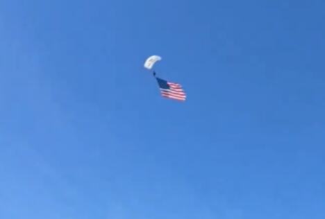 padobranac, američka zastava