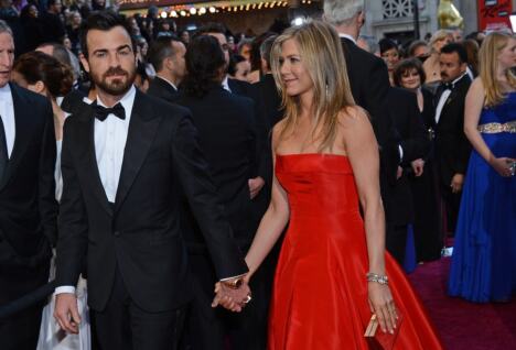 Džženifer Aniston, Džastin Teru