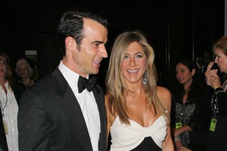 Džženifer Aniston, Džastin Teru