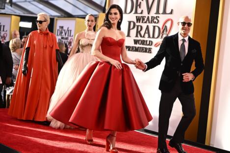 En Hatavej na premijeri filma Đavno nosi Pradu 2 u Njujorku