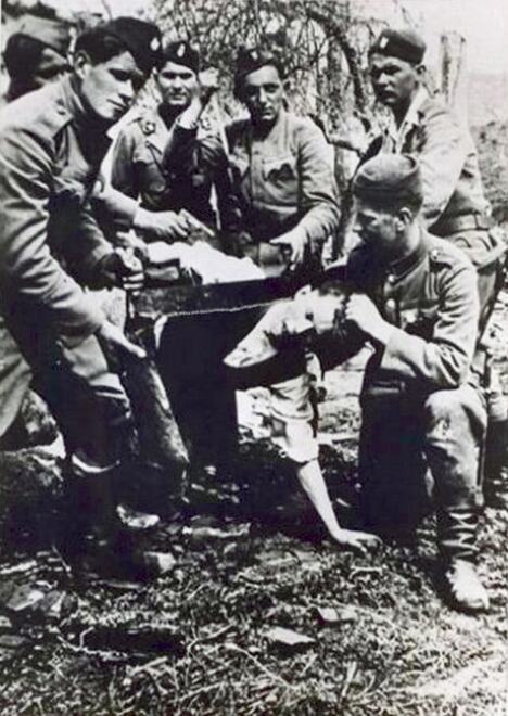Ustase ubijaju Branka Jungica