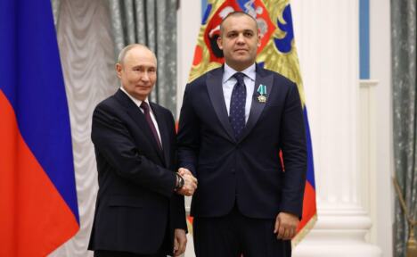 Vladimir Putin i Umar Kremljov