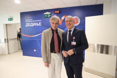 prof. dr Lotar Faber i doc. dr Ivan Ilic