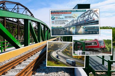 megaprojekat železnički most Tamiš Tomaševac