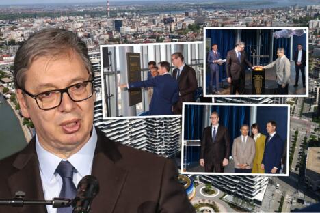 Aleksandar Vučić vidikovac Kula Beograd