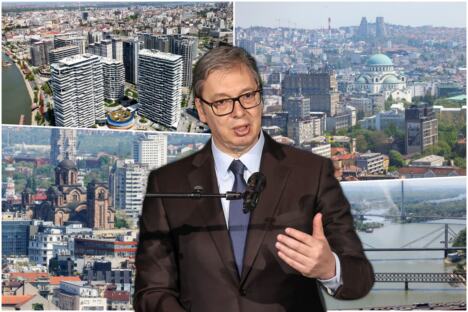 Aleksandar Vučić Kula Beograd vidikovac