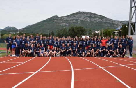 Srpski atletičari na pripremama