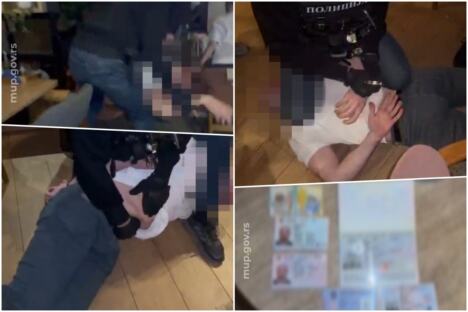 hapšenje falsifikovanje isprava