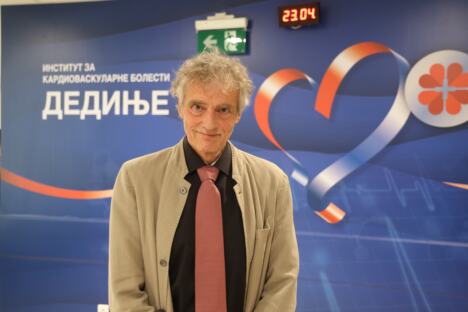 prof. dr Lotar Faber, kardiolog