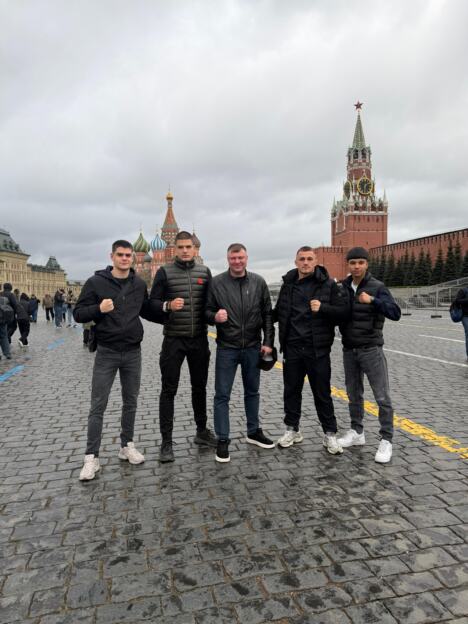 Srpski bokseri u Moskvi