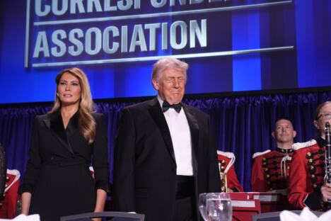 Melanija Tramp, Donald Tramp