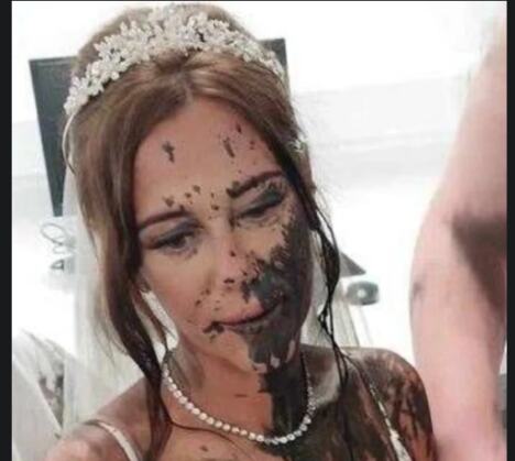 venčanje, farba, skandal