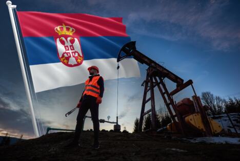 bušotina radovi Srpska zastava