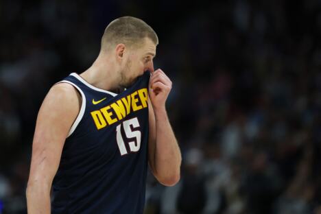 Nikola Jokić na petom meču Denver - Minesota