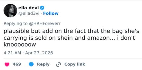 Ela Devi iskritikovala stajling Dženifer Raušet