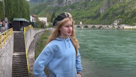 Aleksandra Kravčenko u Višegradu