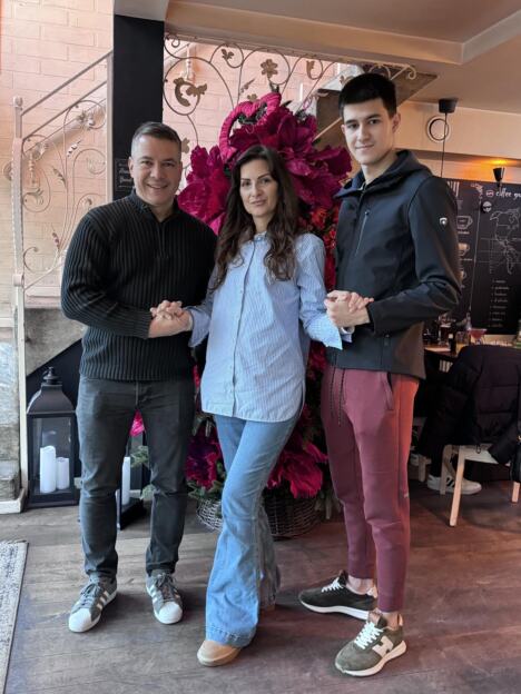 Ljiljana Alagić sa suprugom i sinom, VHL sindrom