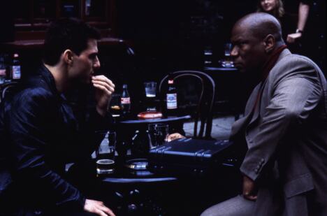 Ving Rejms i Tom Kruz u filmu Nemoguća misija