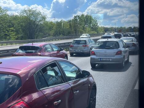Gužva u Beogradu