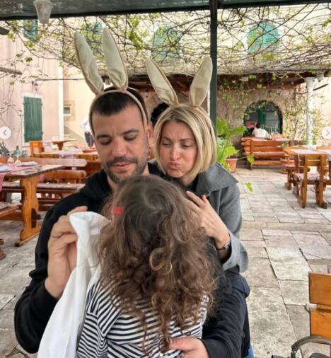 Anđelka Stević Žugić sa porodicom