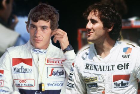 Ajrton Sena Alan Prost