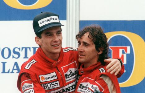 Alen Prost i Ajrton Sena