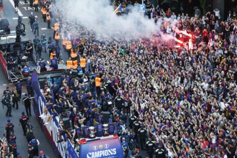 Šampionska proslava Barselone